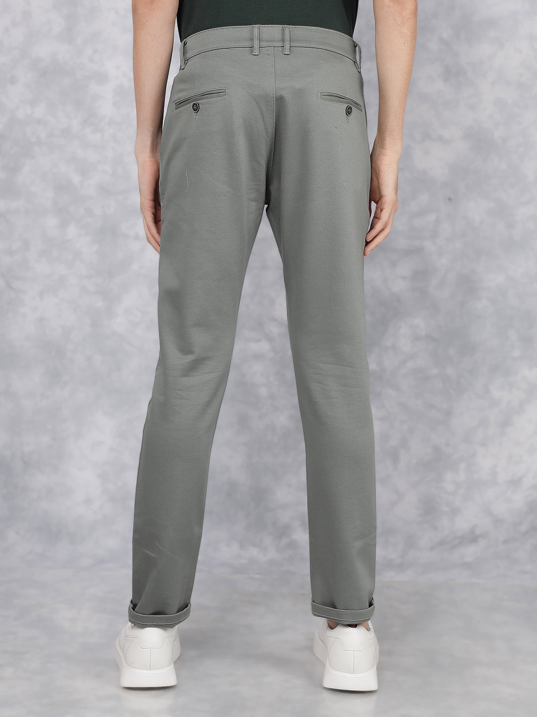 CRIMSOUNE CLUB MENS CASUAL TROUSER TA1711 GREY
