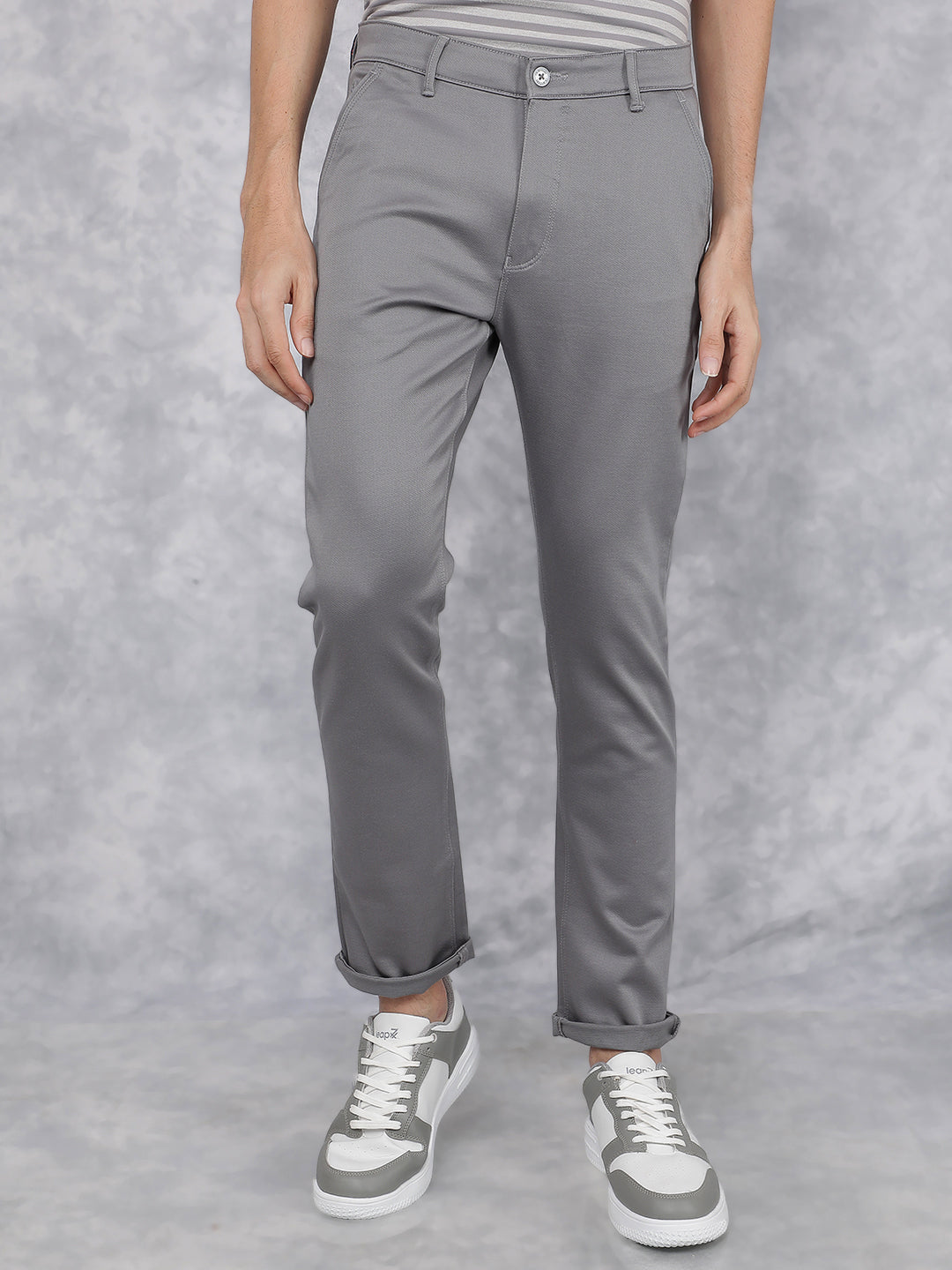 CRIMSOUNE CLUB MENS CASUAL TROUSER TA1711 GREY