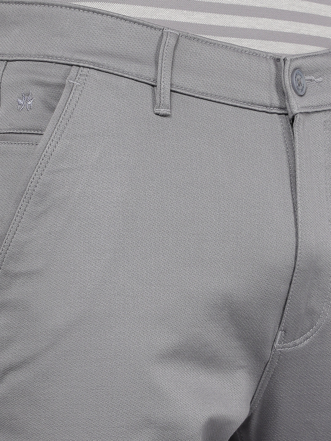 CRIMSOUNE CLUB MENS CASUAL TROUSER TA1711 GREY