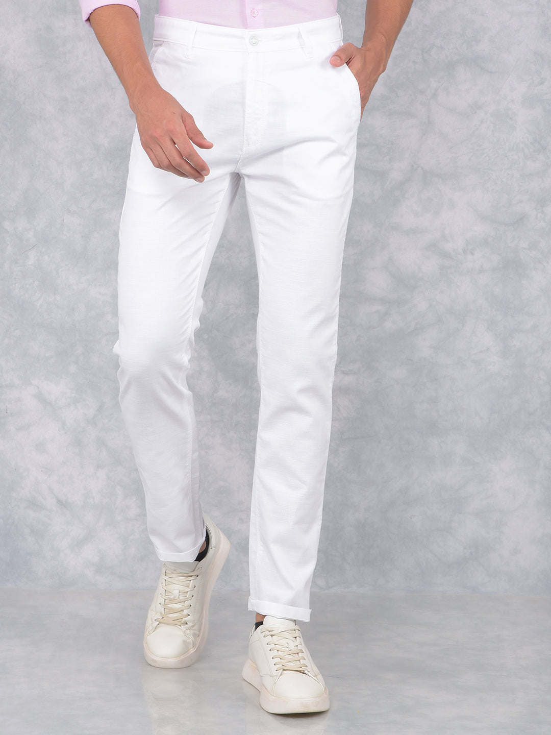 CRIMSOUNE CLUB MENS CASUAL TROUSER TA1747 NAVY