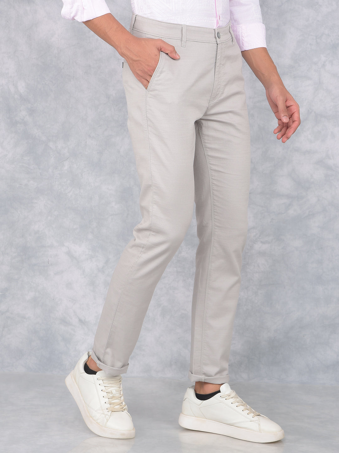 CRIMSOUNE CLUB MENS CASUAL TROUSER TA1747 NAVY