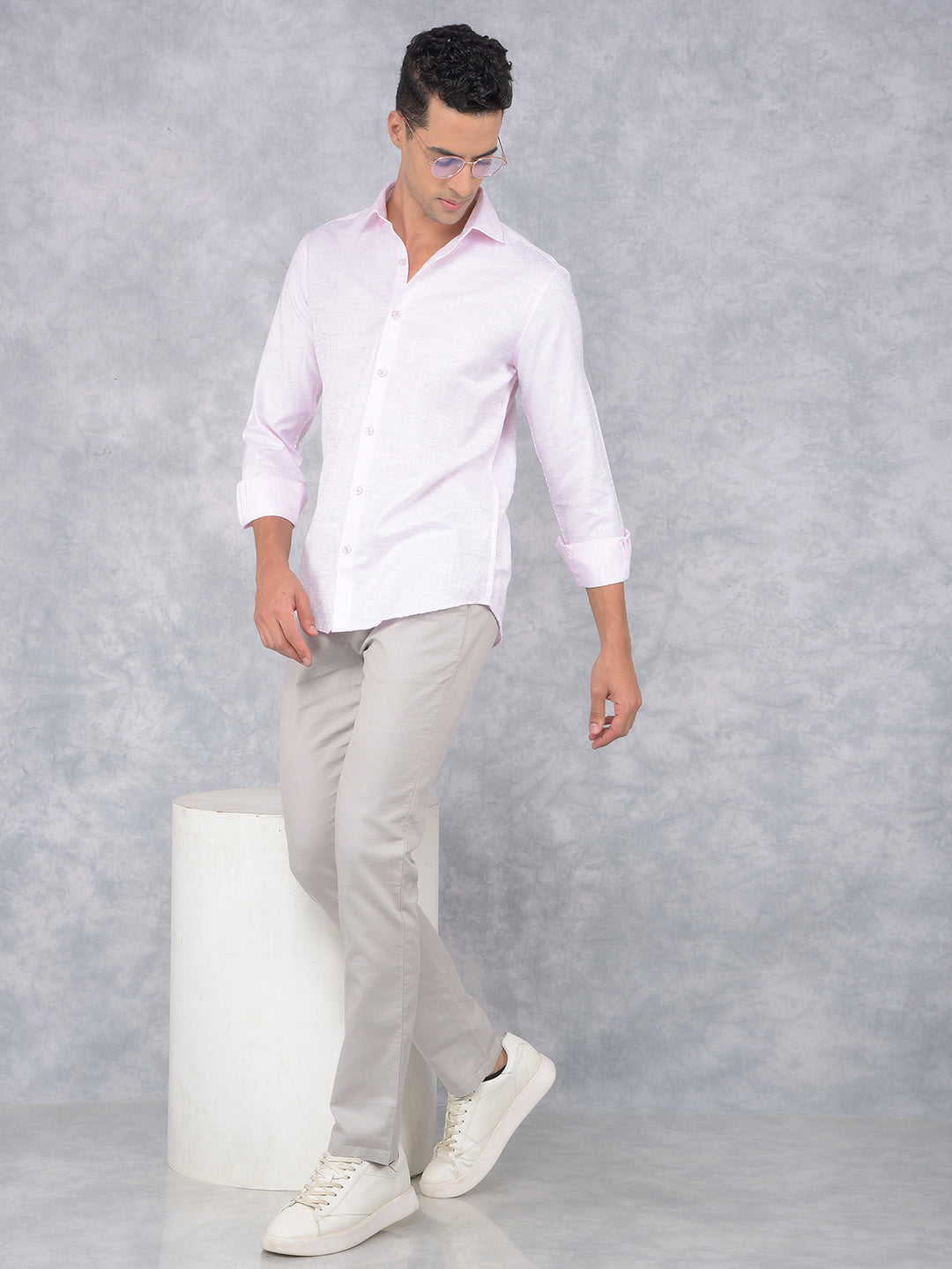 CRIMSOUNE CLUB MENS CASUAL TROUSER TA1747 NAVY