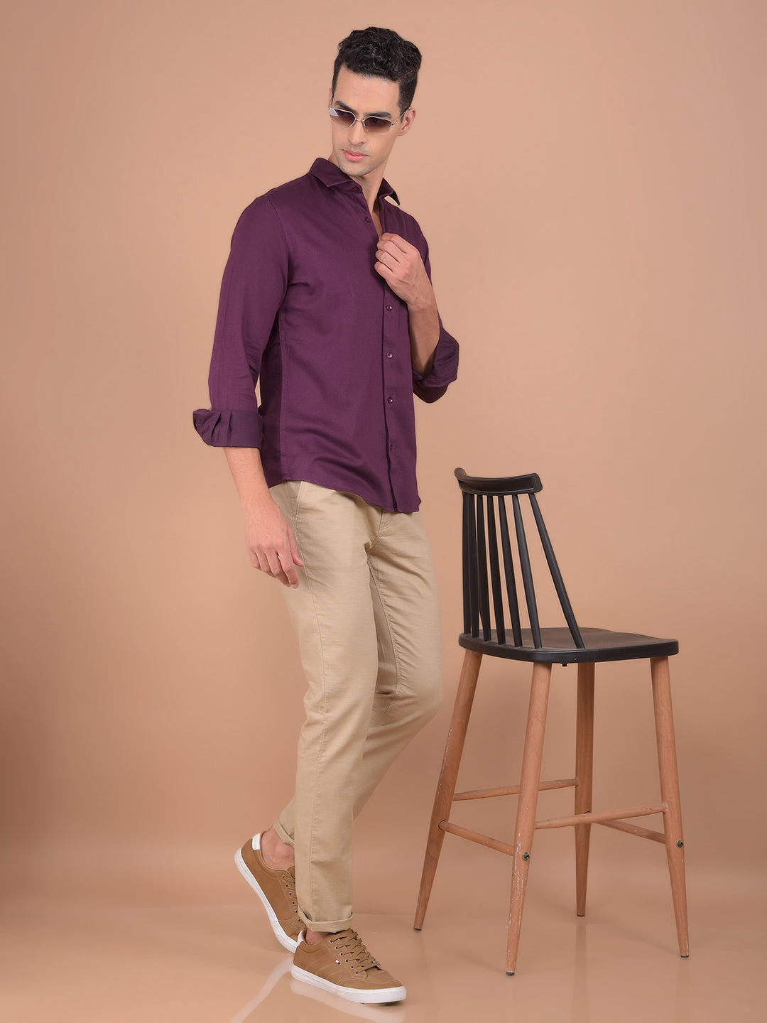 CRIMSOUNE CLUB MENS CASUAL TROUSER TA1747 NAVY