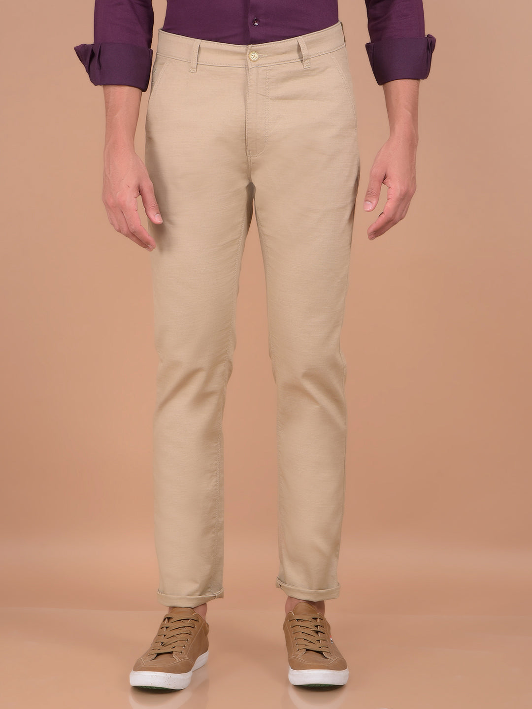 CRIMSOUNE CLUB MENS CASUAL TROUSER TA1747 NAVY