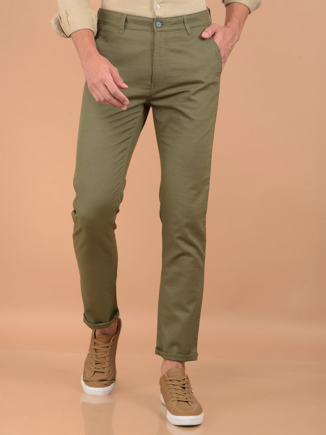 CRIMSOUNE CLUB MENS CASUAL TROUSER TA1747 NAVY
