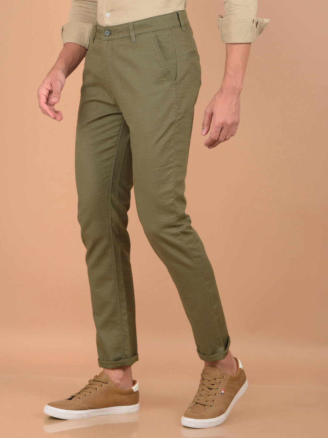 CRIMSOUNE CLUB MENS CASUAL TROUSER TA1747 NAVY