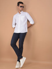CRIMSOUNE CLUB MENS CASUAL TROUSER TA1747 NAVY