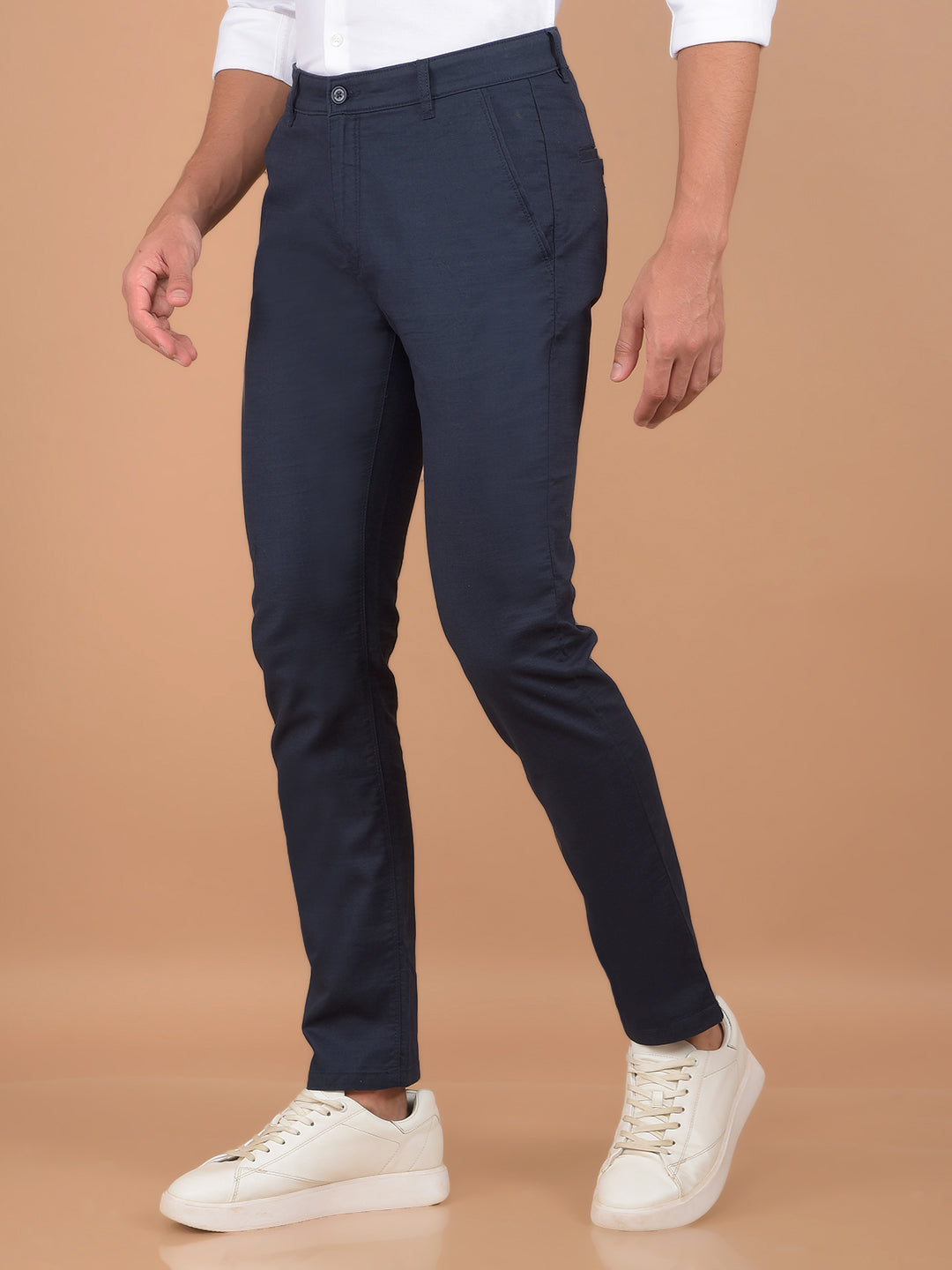 CRIMSOUNE CLUB MENS CASUAL TROUSER TA1747 NAVY