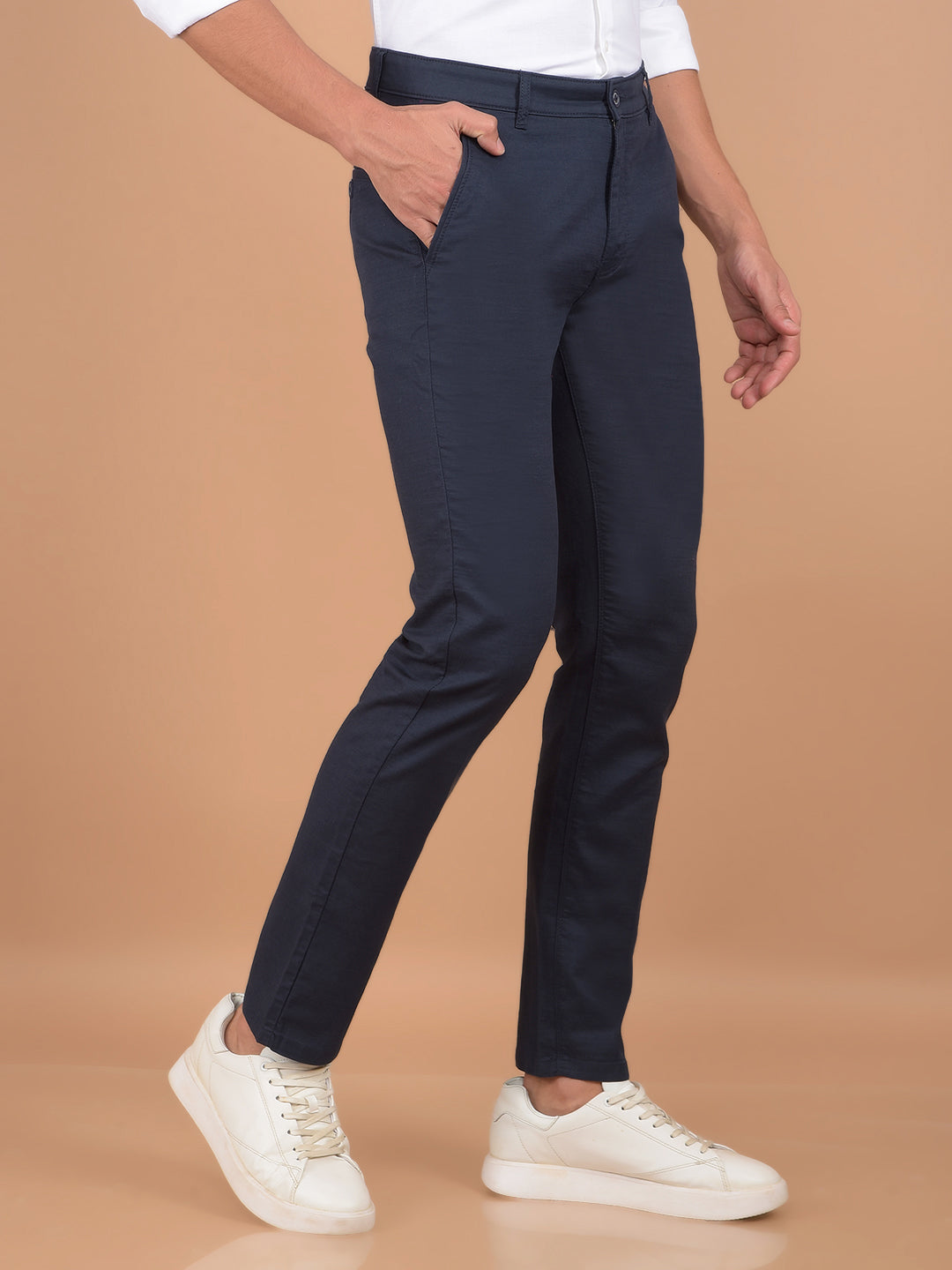 CRIMSOUNE CLUB MENS CASUAL TROUSER TA1747 NAVY