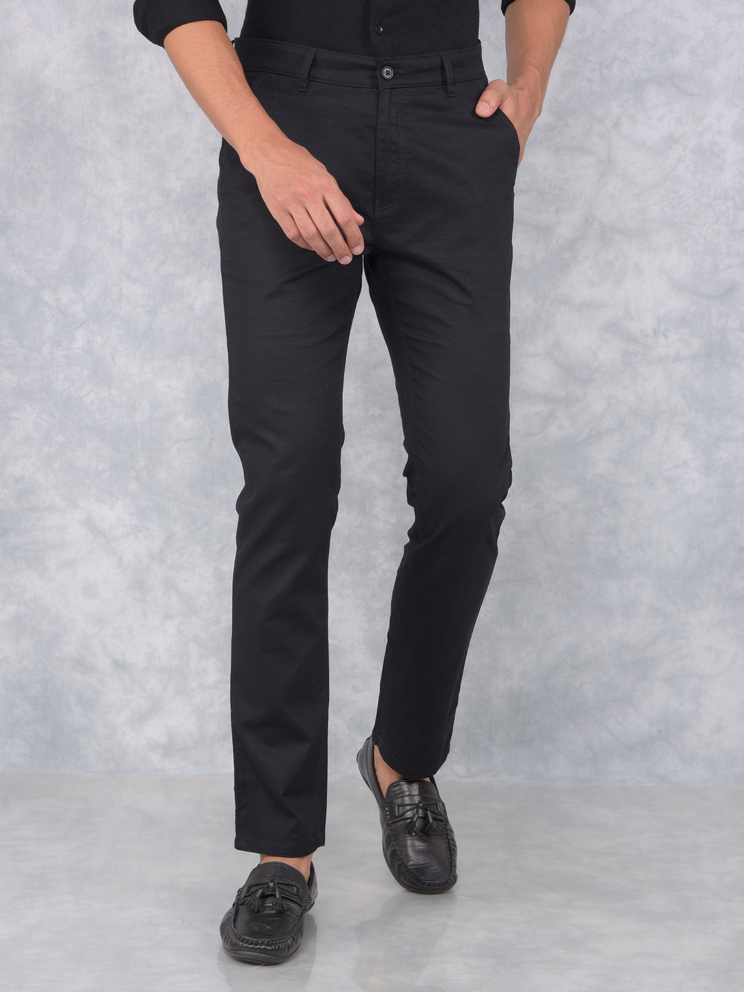 CRIMSOUNE CLUB MENS CASUAL TROUSER TA1747 NAVY
