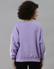 Bio World Ladies Western Sweat Shirt Tnjywswts002217 Lavender