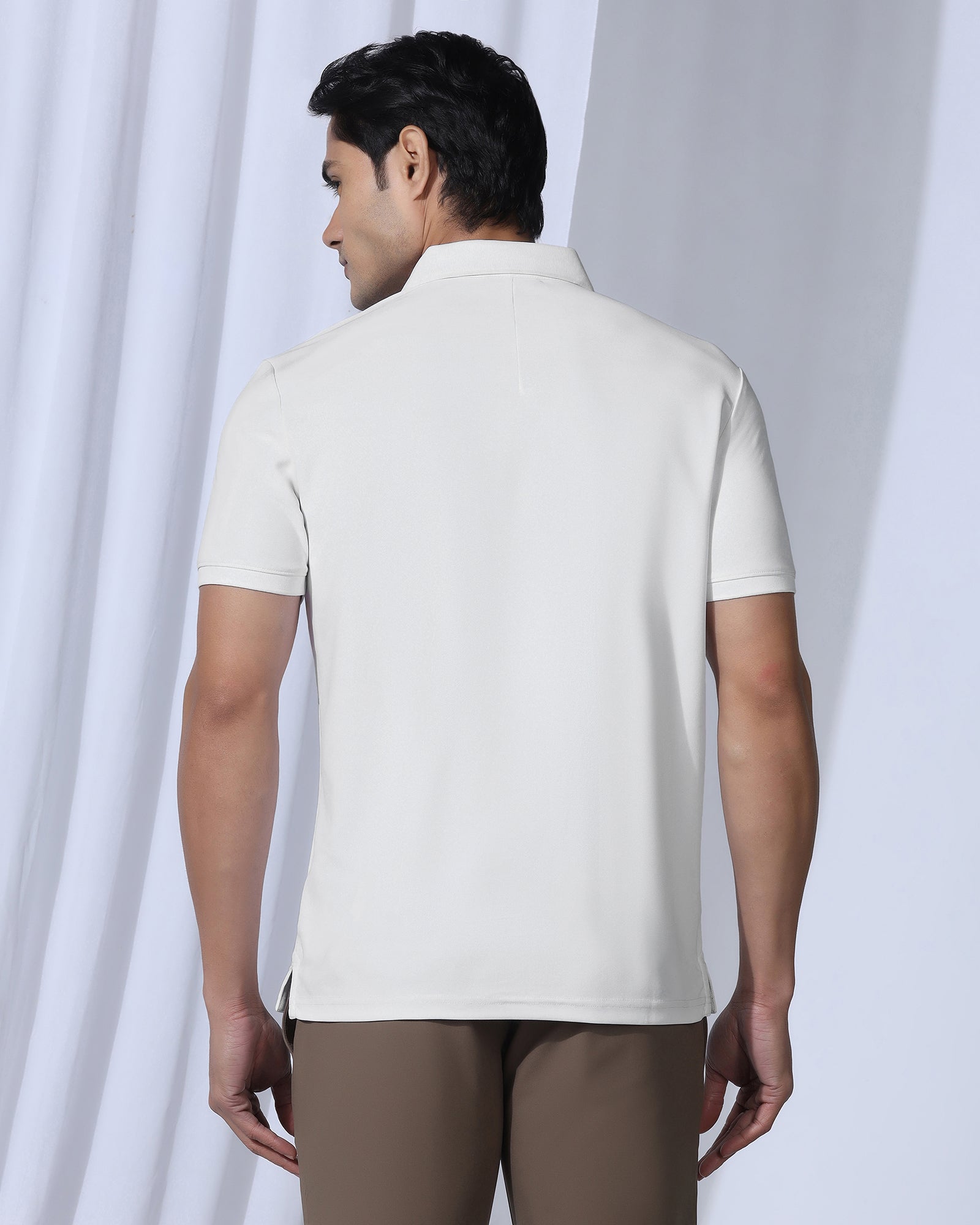 Blackberry Mens T-Shirt H/S Et-Ss-Tp-Techno White - Goyalsons ShopMax