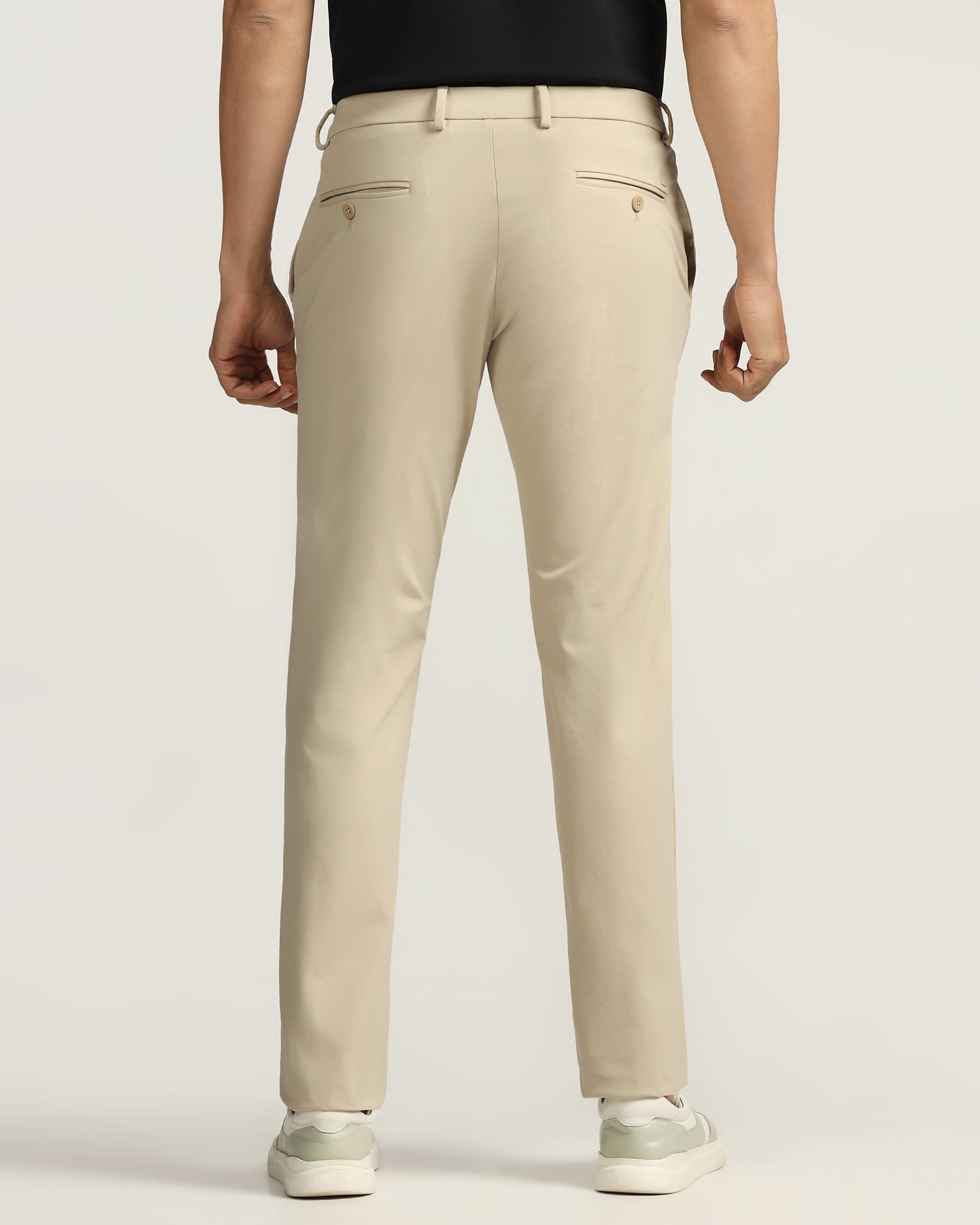 Blackberry Mens Casual Trouser Ek-So-Ziea Beige - Goyalsons ShopMax