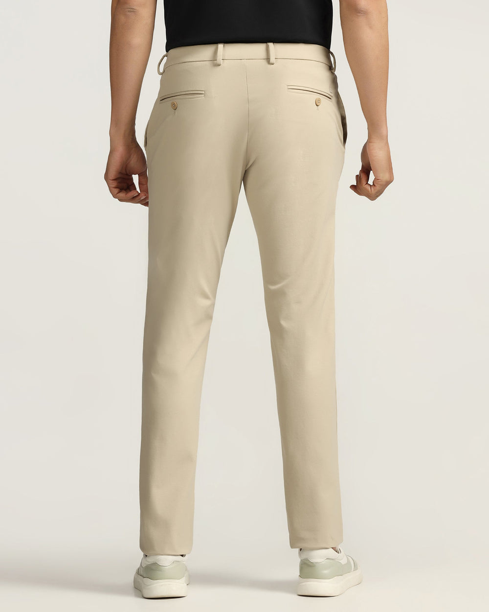 Blackberry Mens Casual Trouser Ek-So-Ziea Beige - Goyalsons ShopMax