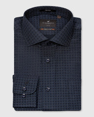 Blackberry Mens Formal Shirt F/S Nl-Tm-Pt-Rafael Navy