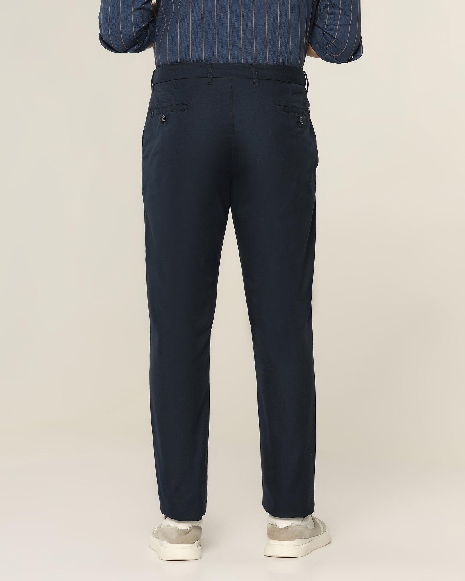 Blackberry Mens Casual Trouser Ek-Do-Jeny Navy