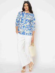 Madame Ladies Western Top F/S M5S18831 050 Royal Blue