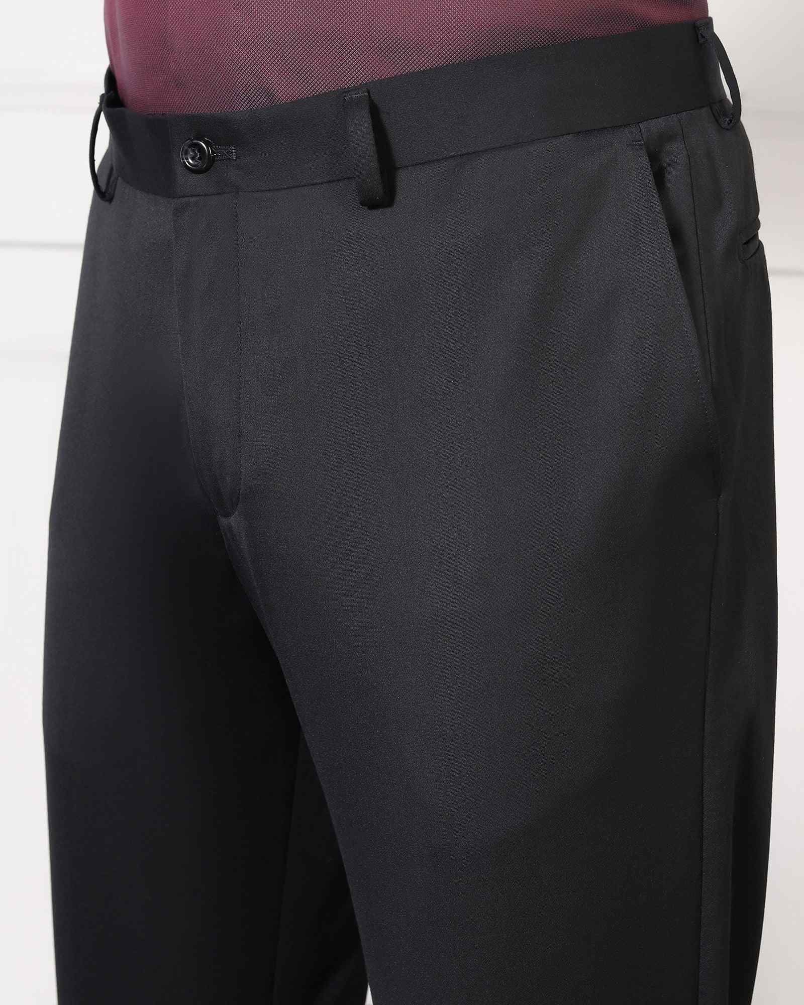 Blackberry Mens Formal Trouser Nl-Travis Black