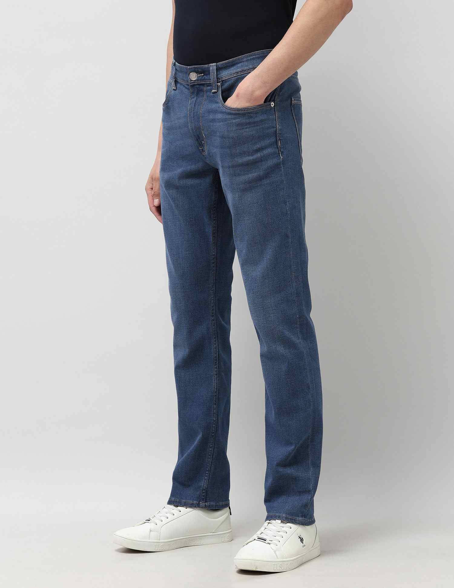 U.S.Polo Mens Jeans Udjen1901 Blue