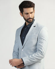 Blackberry Mens Coat Suit 2Pcs Set Bp-Ch-Enrico1 Light Blue