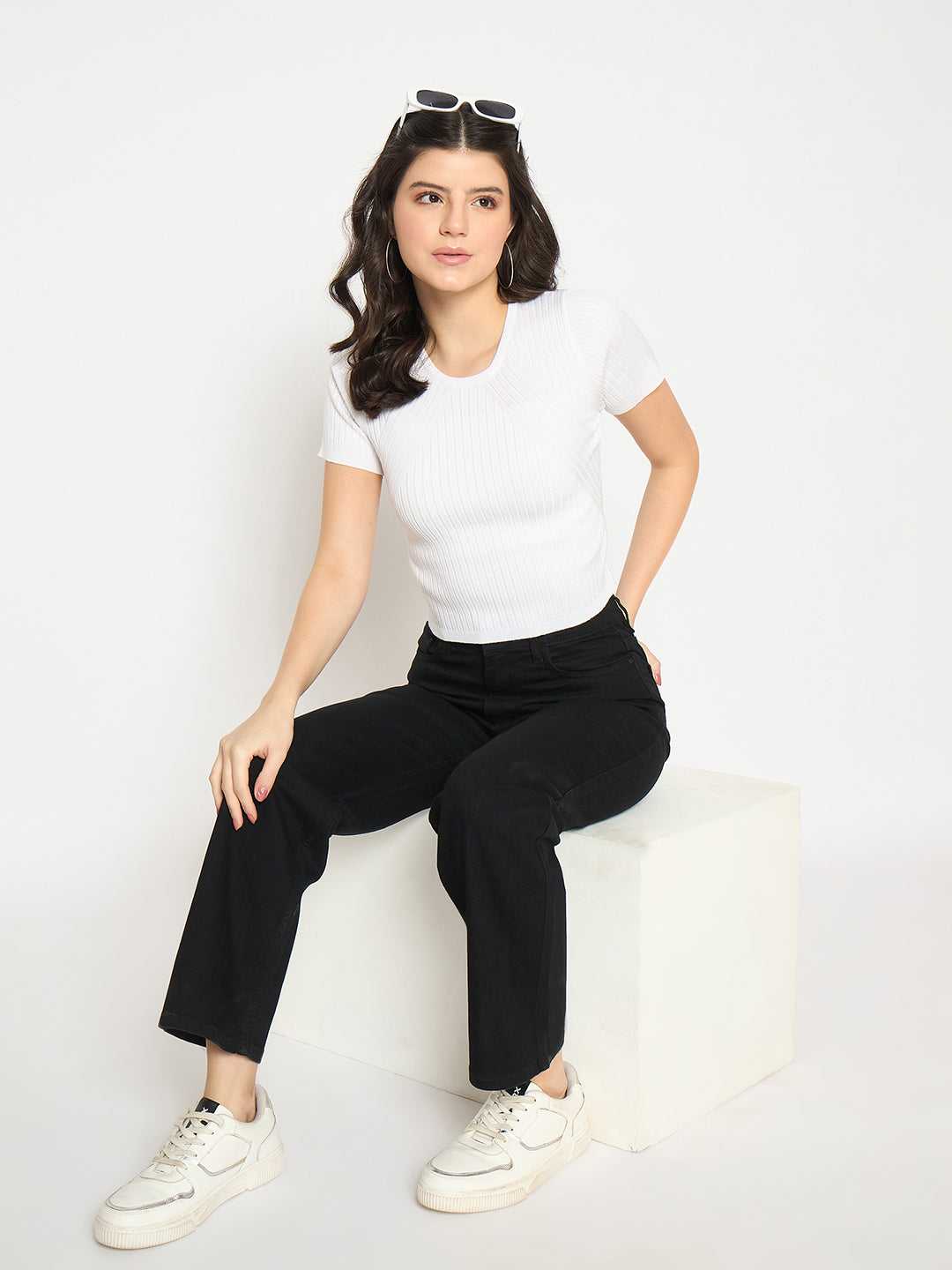 Madame Ladies Western Jeans M5S24121 002 Black
