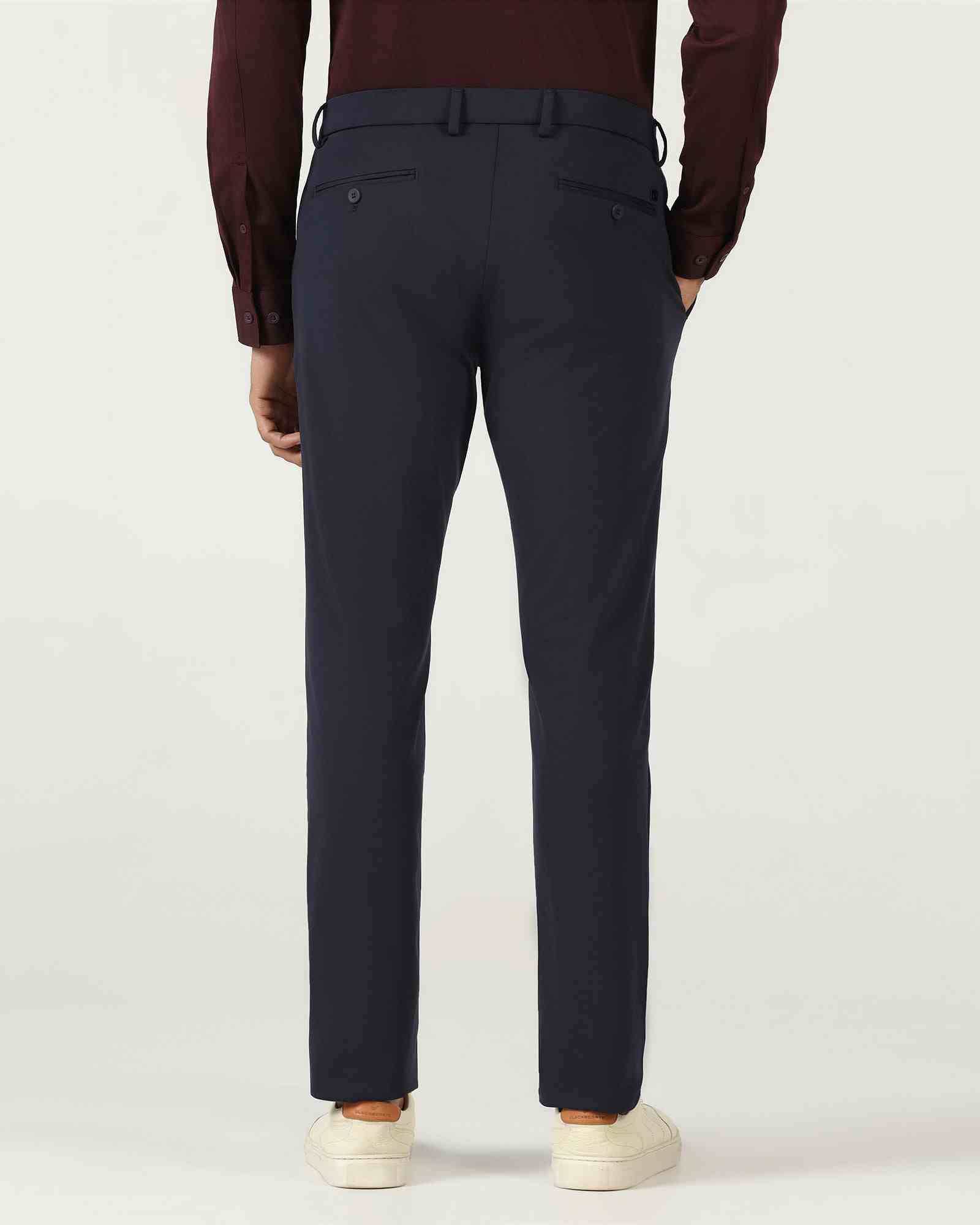 Blackberry Mens Casual Trouser Ek-Tp-So-Ziea Dark Navy