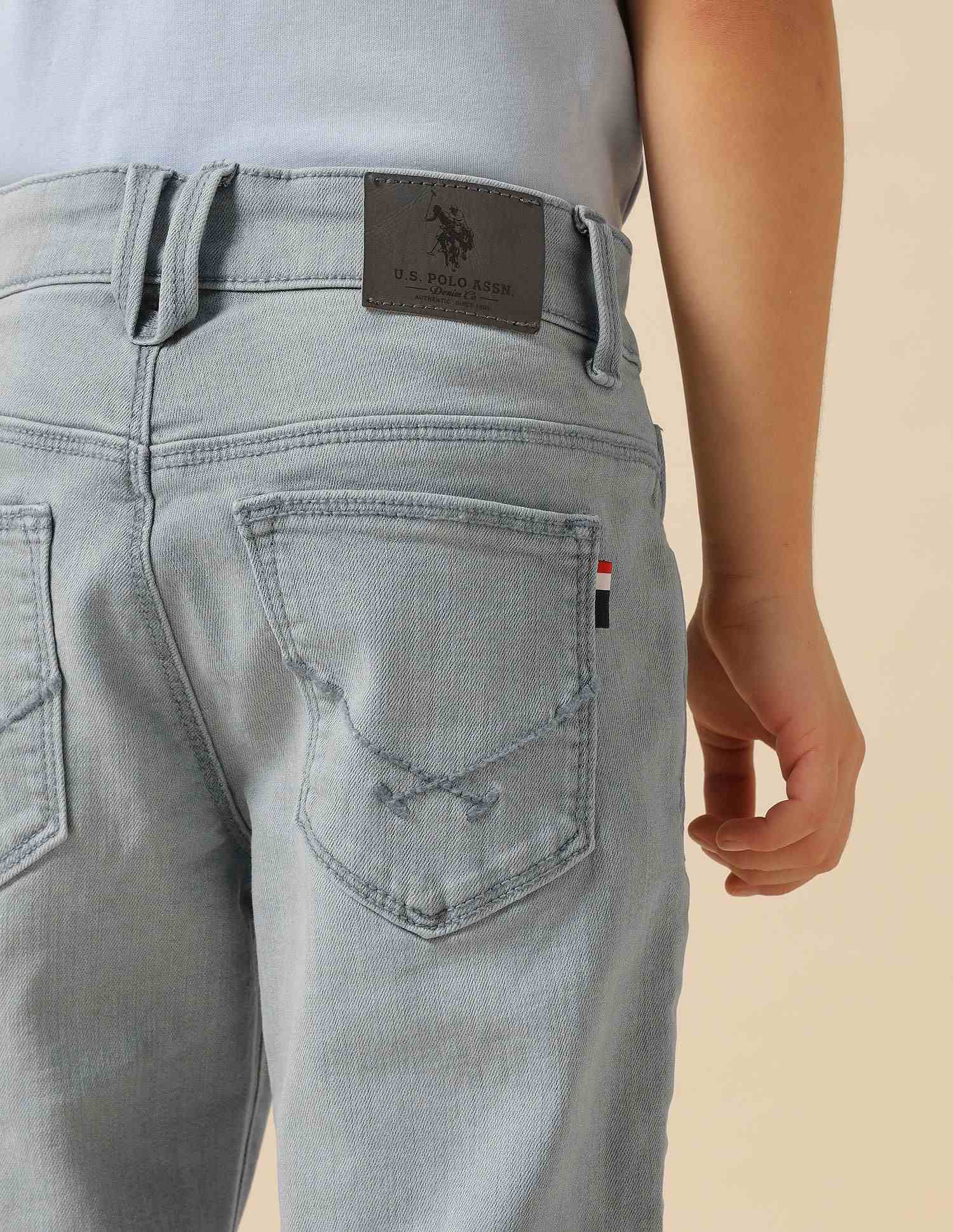 U.S.POLO KIDS BOYS JEANS UKJEN597