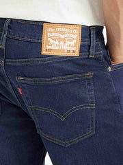 Men'S 511 Dark Blue Slim Fit Mid Rise Jeans