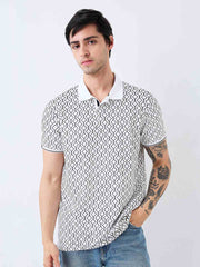 Spykar Mens T-Shirt H/S Mktfp1Be026 White