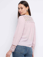 Madame Ladies Western Top H/S M3S18515 271 Onion