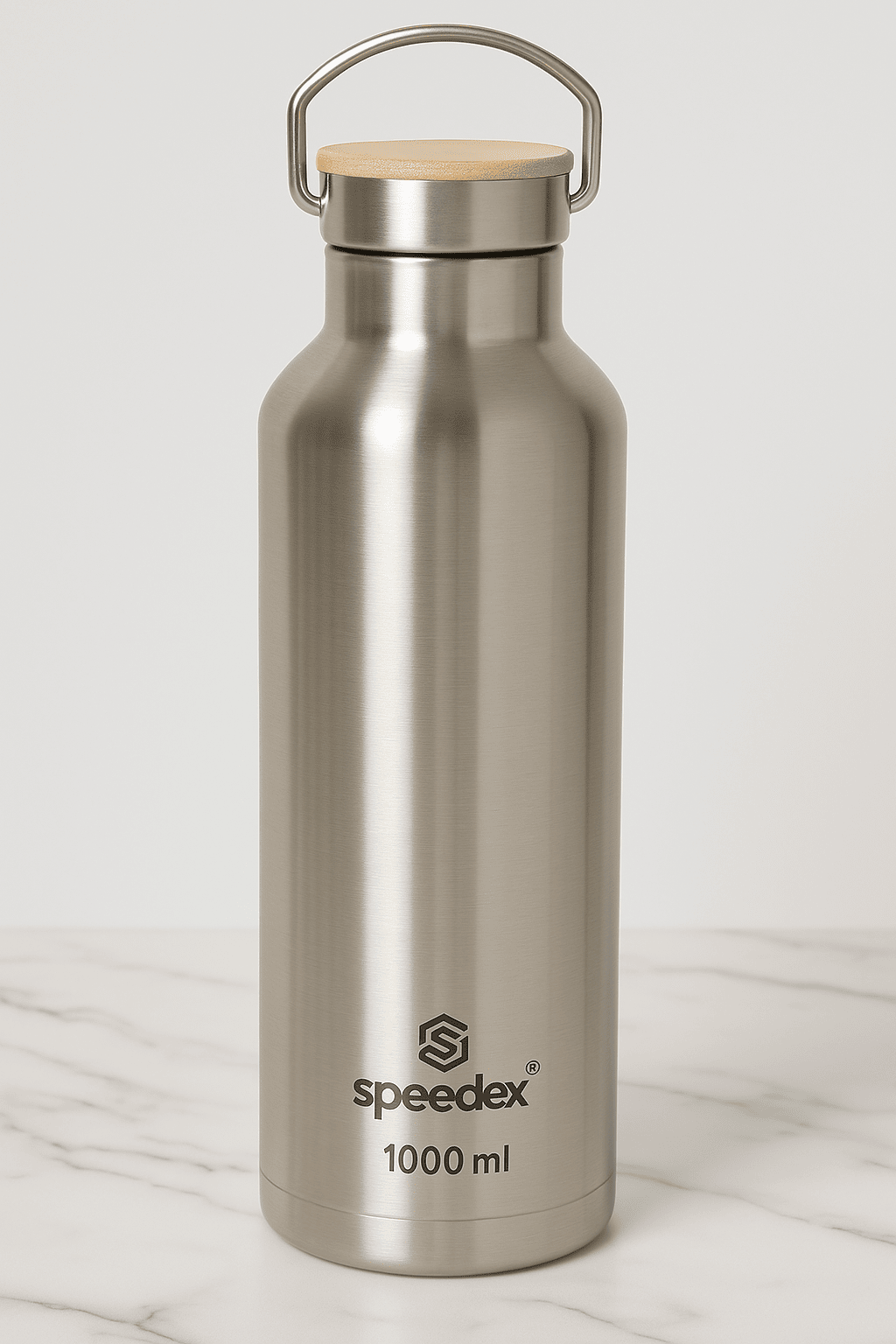 Speedex Household Steel Vacuum Flask Curve Woodes