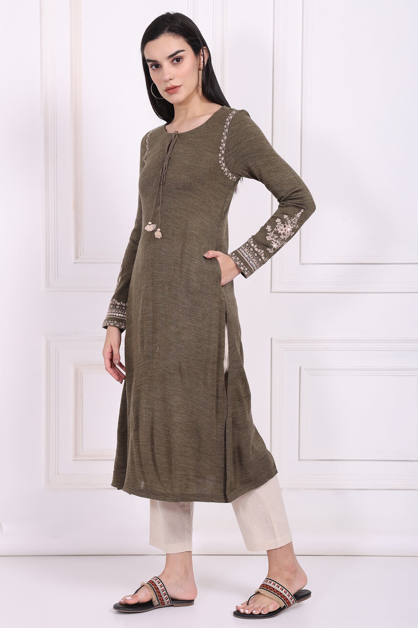 W Ladies Western W Kurti 1Pcs W13409 223872
