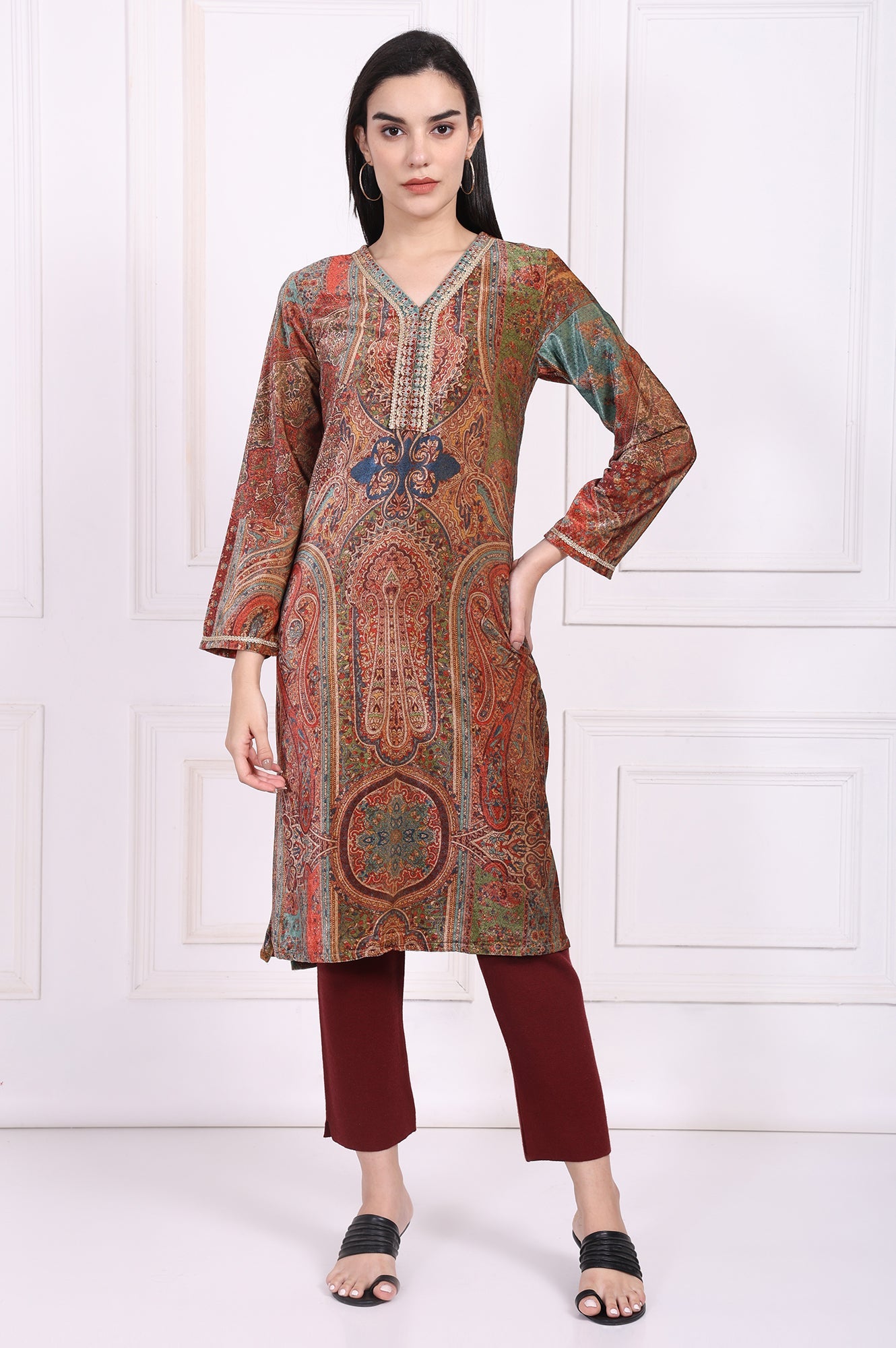 W Ladies Western W Kurti 1Pcs W13426 126788