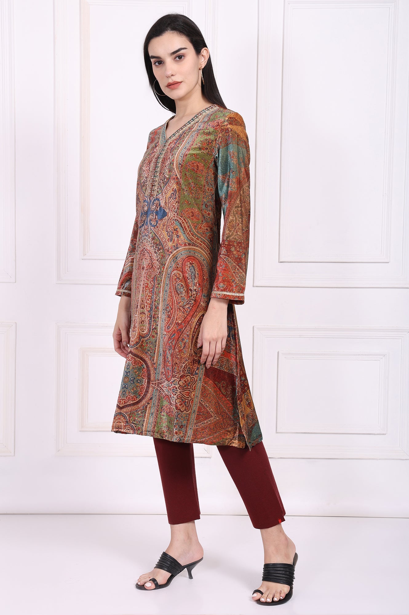 W Ladies Western W Kurti 1Pcs W13426 126788