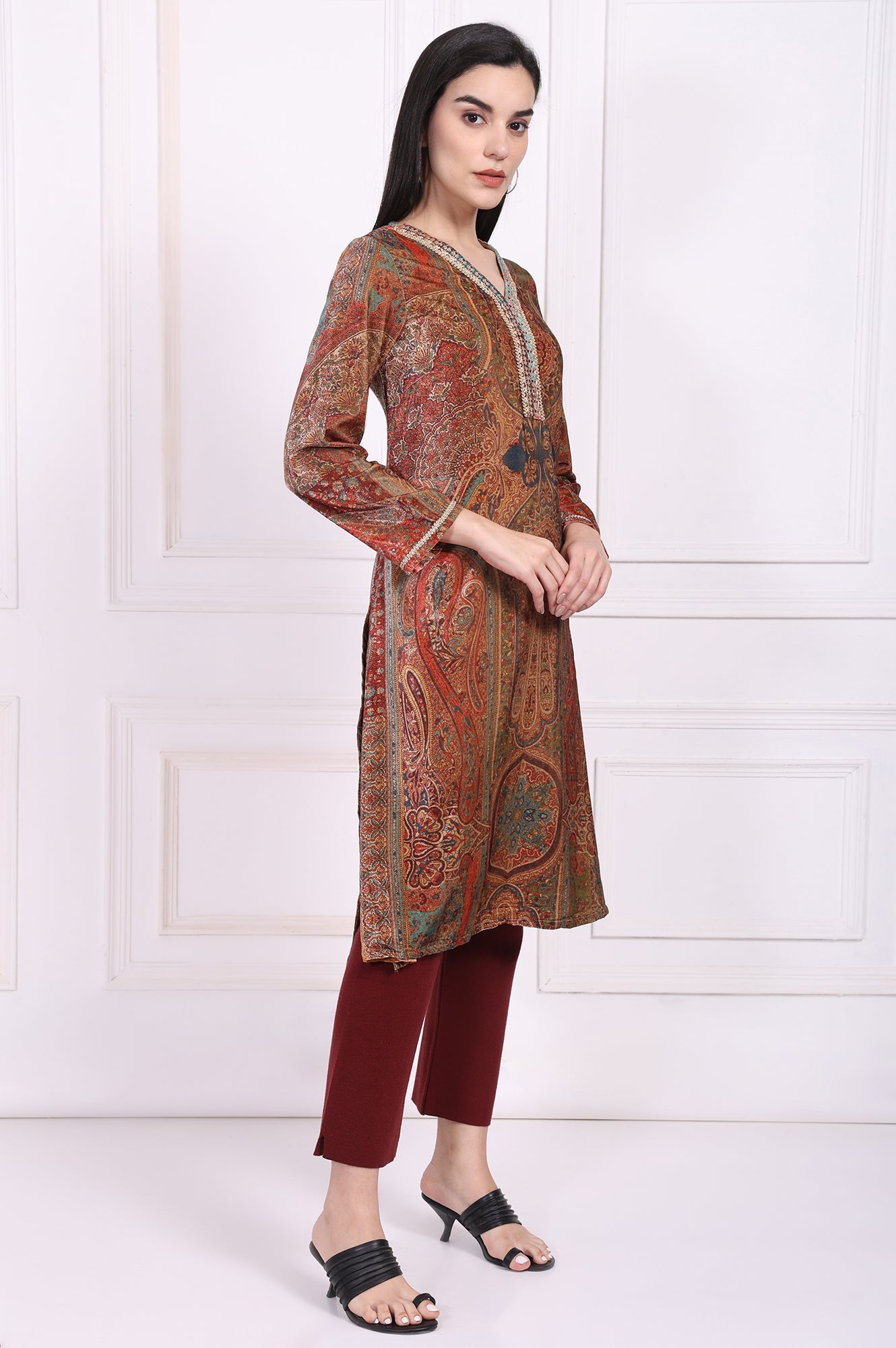 W Ladies Western W Kurti 1Pcs W13426 126788
