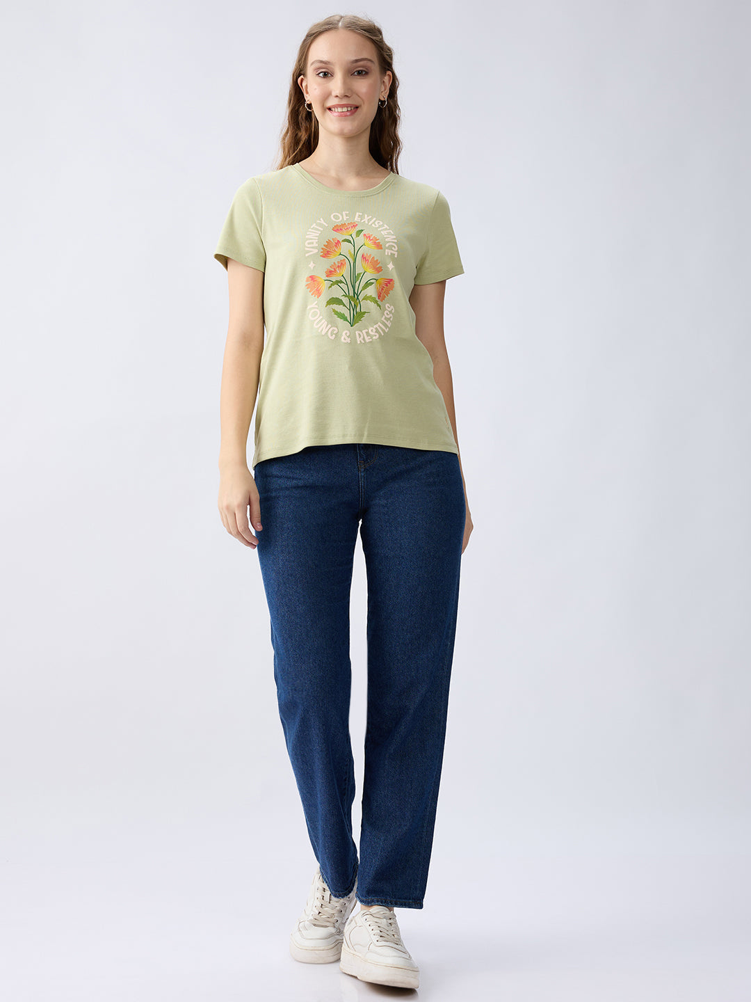 Spykar Ladies Western Jeans Wdbel2Bd006 Dark Blue