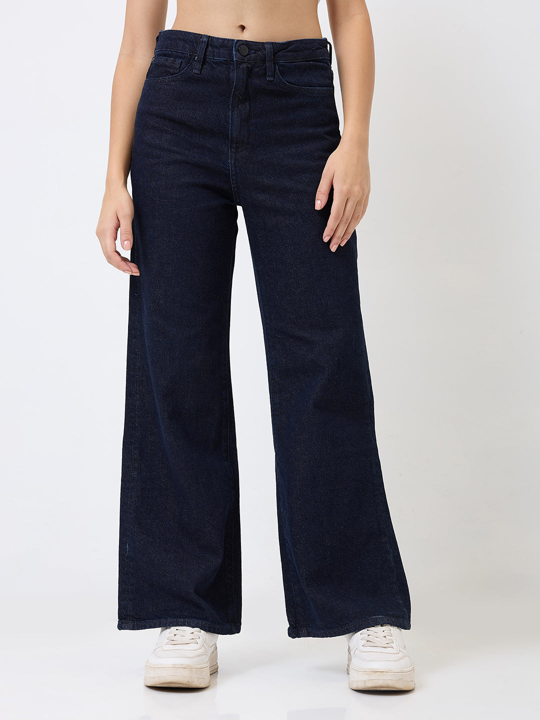 Spykar Ladies Western Jeans Wdblw1Be067 Raw Blue