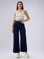 SPYKAR LADIES WESTERN JEANS WDBLW2BE064 DARK BLUE