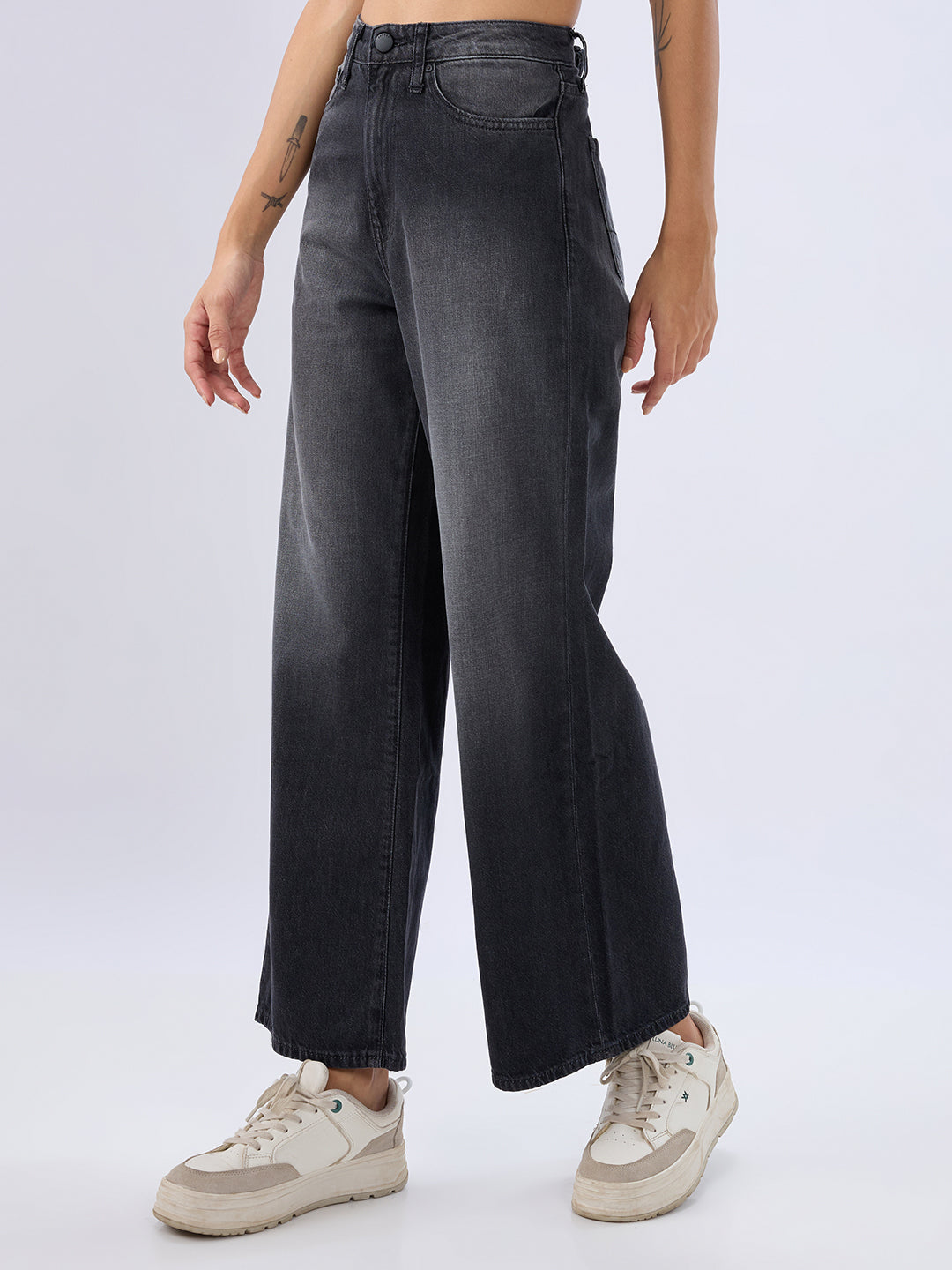 Spykar Ladies Western Jeans Wdblw2Be065 Black