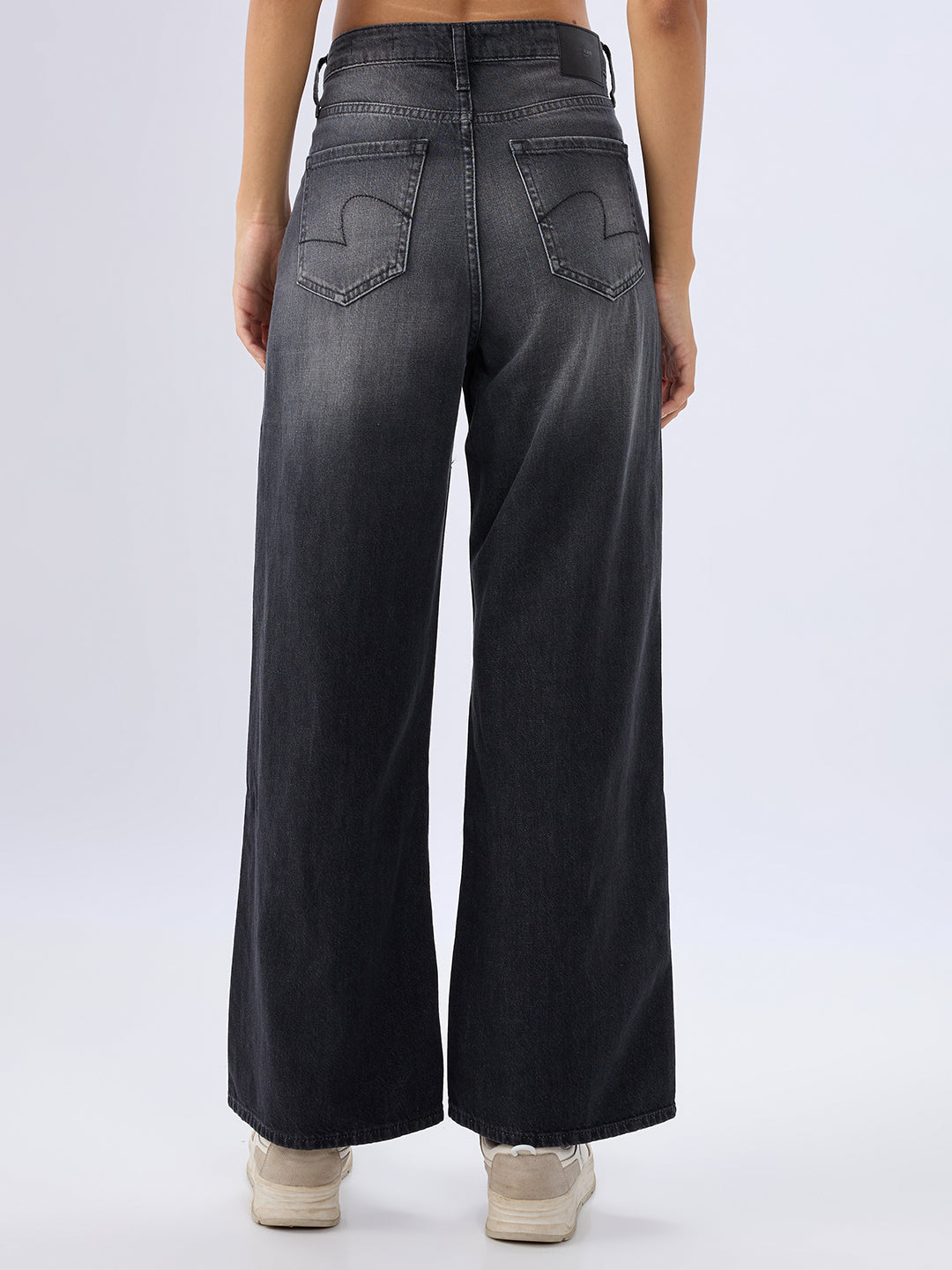 SPYKAR LADIES WESTERN JEANS WDBLW2BE065 BLACK