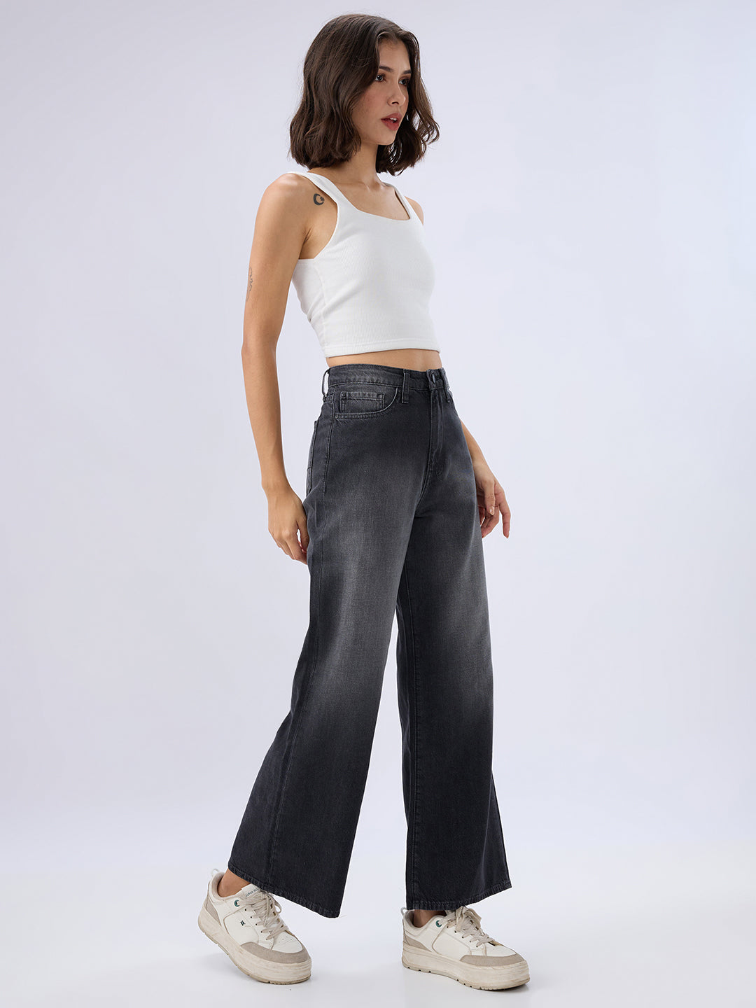 SPYKAR LADIES WESTERN JEANS WDBLW2BE065 BLACK