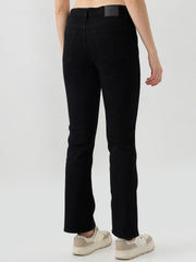 SPYKAR LADIES WESTERN JEANS WDELI2BE017 JET BLACK