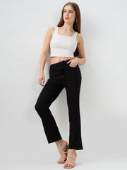 SPYKAR LADIES WESTERN JEANS WDELI2BE025 JET BLACK