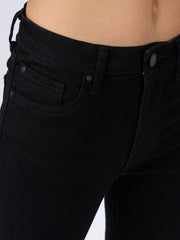 SPYKAR LADIES WESTERN JEANS WDEMM2BE033 JET BLACK