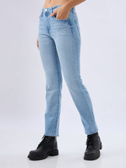 SPYKAR LADIES WESTERN JEANS WDEMM2BE034 ICE BLUE