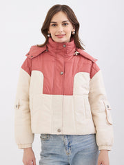 Spykar Ladies Western Jacket Wjklw2Be008 Blush Pink