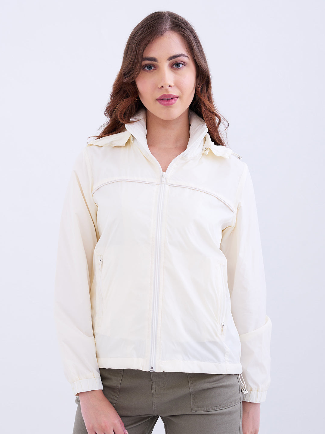 SPYKAR LADIES WESTERN JACKET WJKLW2BE020 OFF WHITE