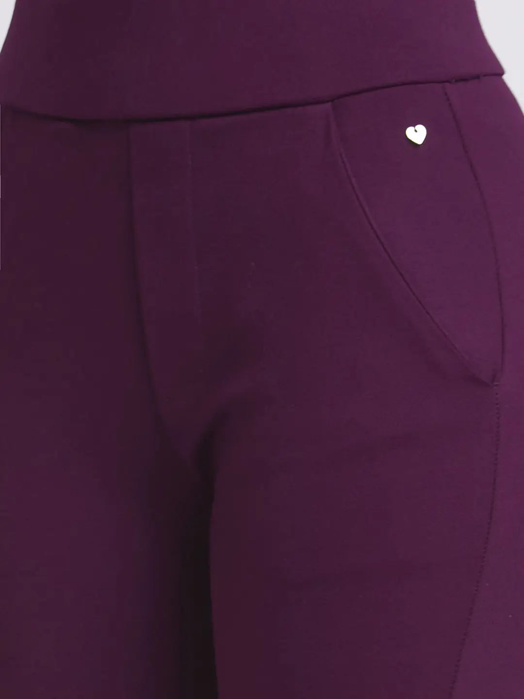 SPYKAR LADIES WESTERN WOOLEN PAJAMA WKTP2BD020 Wine Red