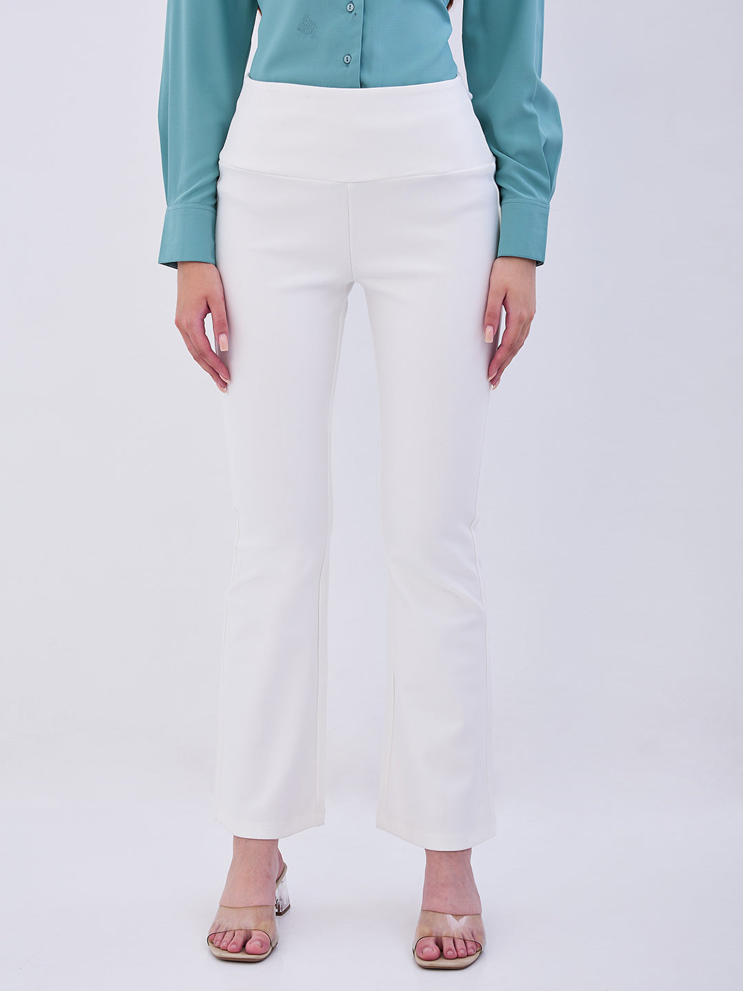 SPYKAR LADIES WESTERN PAJAMA WKTP2BE011 OFF WHITE