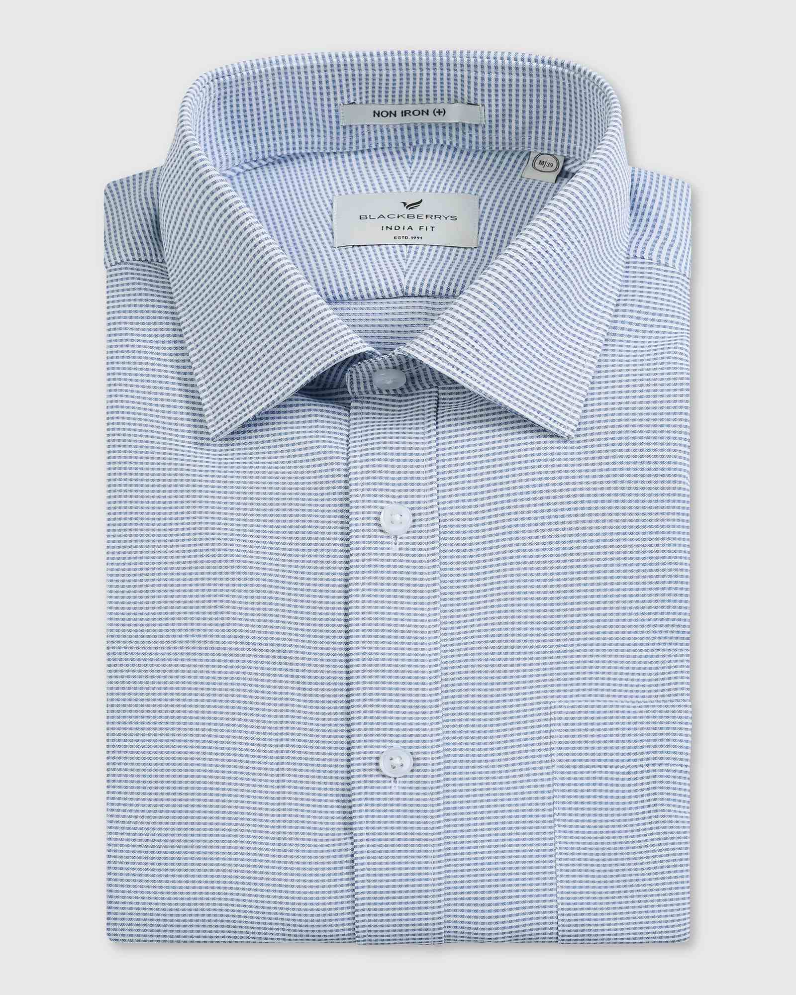 Blackberry Mens Formal Shirt F/S Bp-Bs-Do-Revolve Grey
